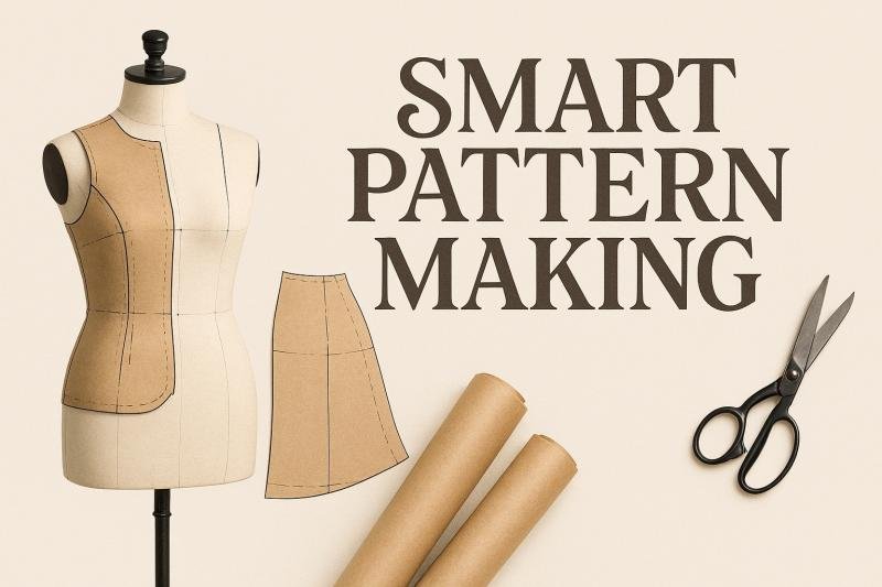 Smart Pattern Making A Complete Guide to Precision Fashion Design and Apparel Production