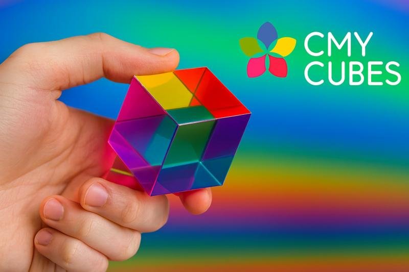 CMY Cubes The Science Inspired Art Toy Changing the Way We Explore Color