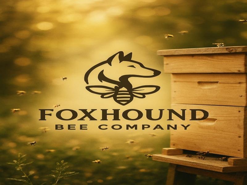 Foxhound Bee Company Premium Raw Honey for Natural Health and Wellness